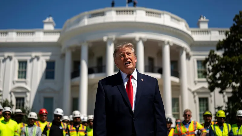 Trump Touts White House Renovations, Says Building Was in ‘Very Bad Condition’
