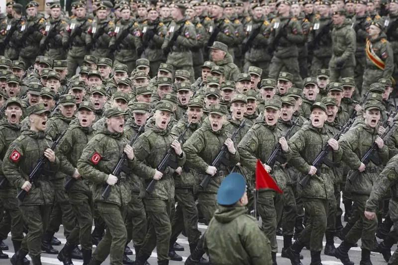 Victory Day Rehearsals Underway in Russia’s Saint Petersburg to Mark 80 Years Since WWII Triumph