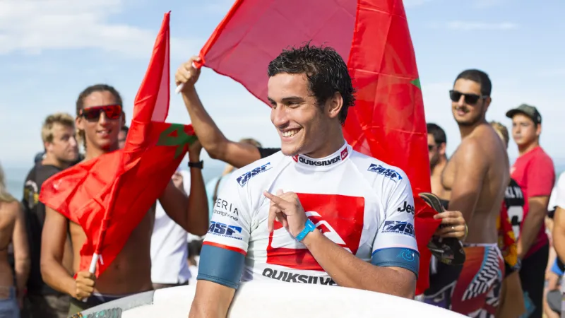 Ramzi Boukhiam, the first Arab surfer to make history, is preparing for his dream of winning an Olympic medal