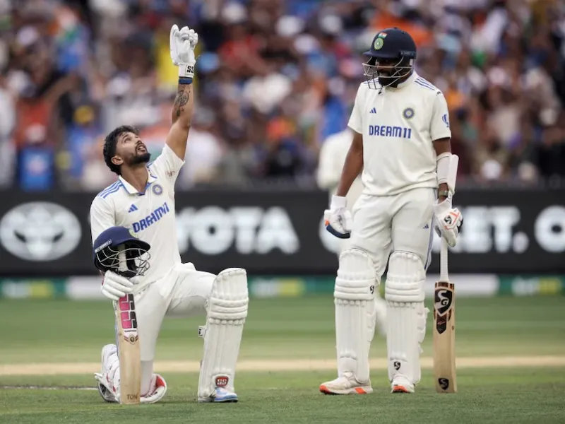 Indian Nitish Kumar Reddy's Historic Century Against Australia in Melbourne