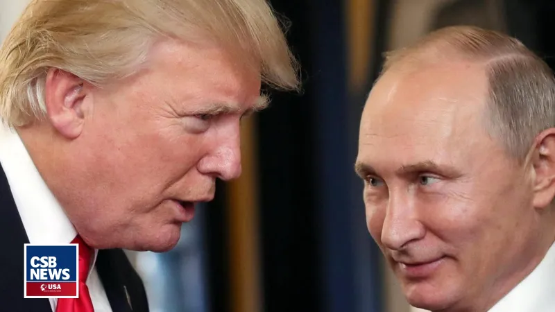 Trump Hints at Possible Putin Meeting Amid Frustrations Over Ukraine War