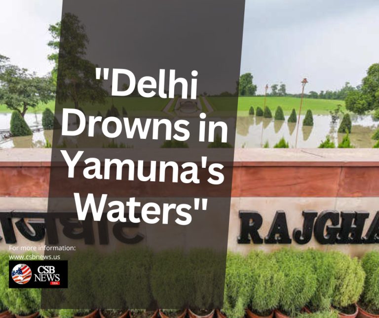 The water level of the Yamuna River has risen in Delhi
