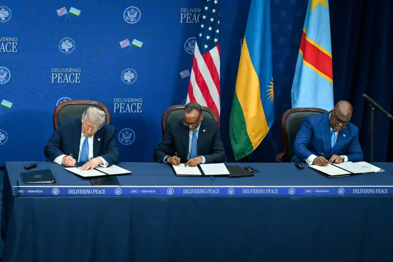 A Historic Moment for Peace: Washington Accords Signed in D.C.