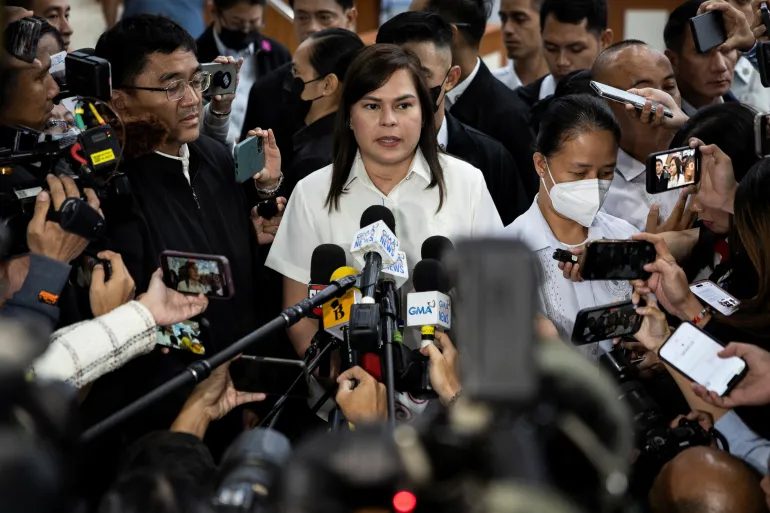 Philippines' Vice President Duterte Denies Plot to Assassinate President Marcos Jr.