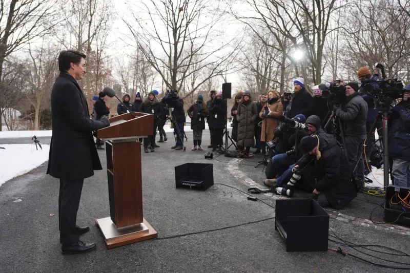 "I am a fighter, I have fought for this country and for you," says Justin Trudeau as he steps down from the position of Prime Minister.