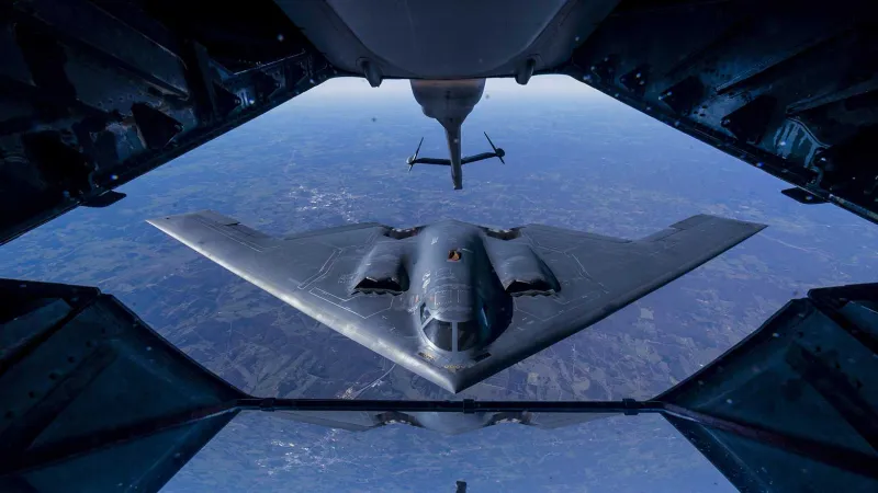 Amid Iran-Israel Military Tensions in the Middle East, U.S. Deploys B-2 Bombers to Pacific Island of Guam