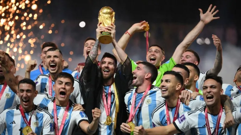 ‘World Cup-winning Argentina Led by Lionel Messi Tops FIFA Rankings; Five-time World Champion Brazil at Fifth Place’