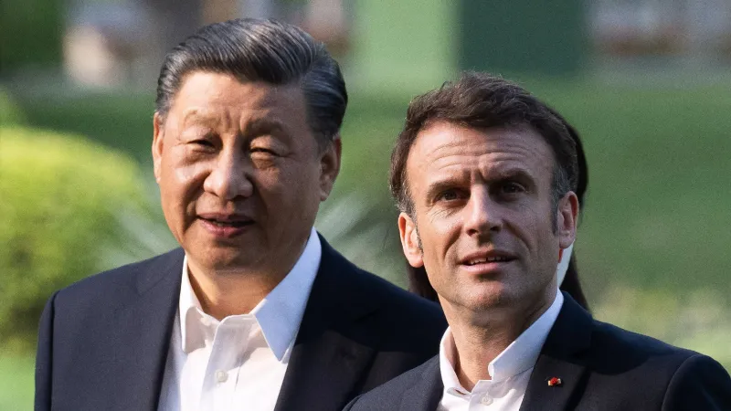 French President Emmanuel Macron’s Protest Against Chinese Aggression in Taiwan Draws Condemnation from Beijing