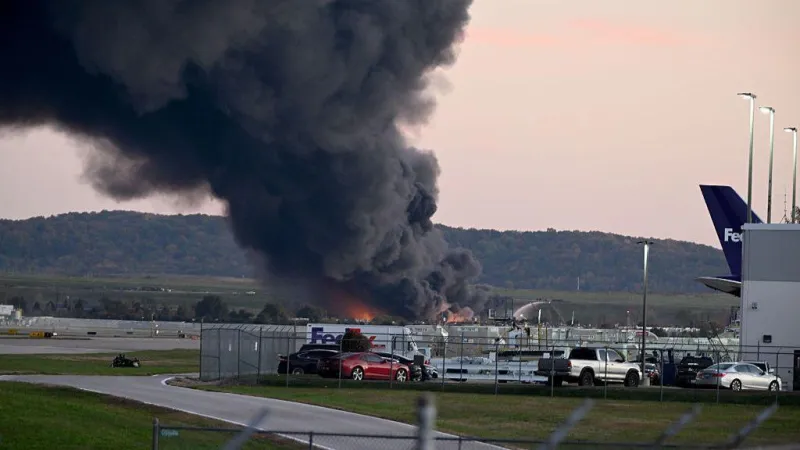 UPS Cargo Plane Crashes Near Louisville Airport — 3 Dead, 11 Injured