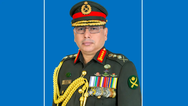 যুক্তরাষ্ট্রে সরকারি সফরের উদ্দেশ্যে সেনাপ্রধানের ঢাকা ত্যাগ
