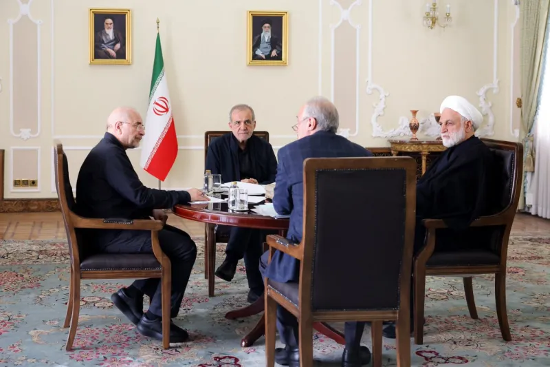 Iranian President Pezeshkian Holds First High-Level Meeting at Residence Following Nuclear Standoff with Israel