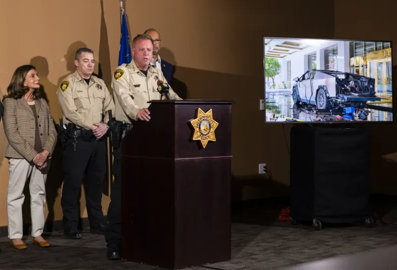 Tesla's Rapid Investigation After Las Vegas Cybertruck Explosion Aids Police, But Raises Privacy Concerns