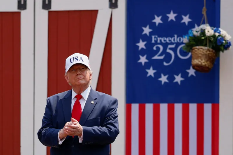 Trump Opens America’s 250th Anniversary with Patriotic Message, Then Delivers a Sharp Political Speech