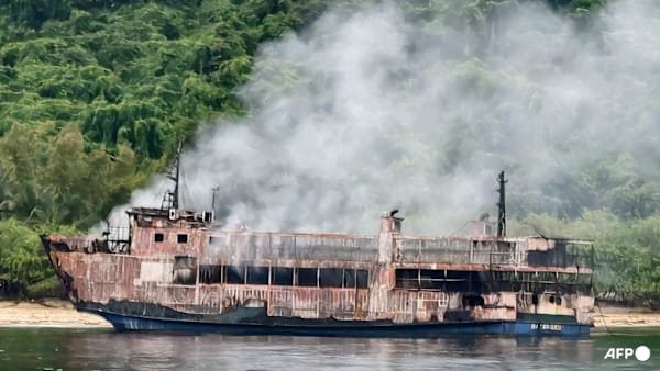Smoke Hampers Search for 84 Missing After Philippines Ferry Fire