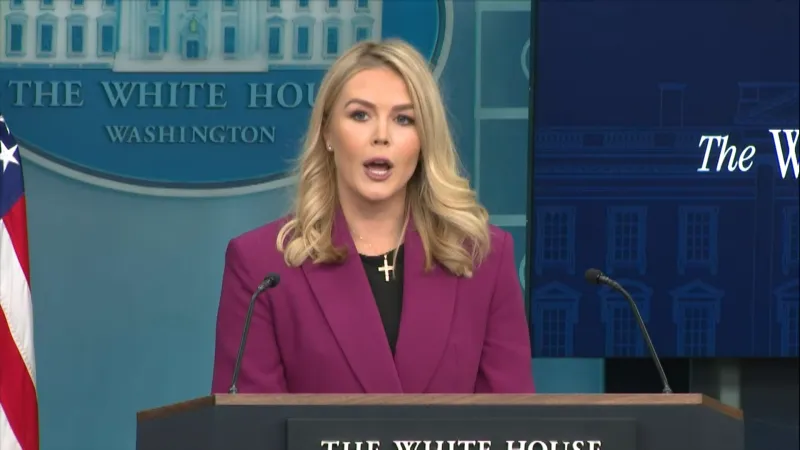 First White House Press Briefing of President Donald Trump’s Second Term, Led by Press Secretary Karoline Leavitt