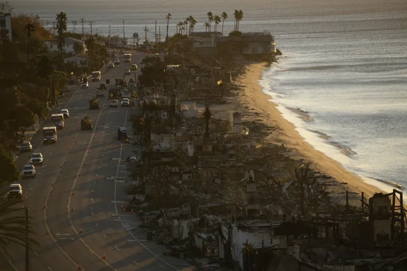 Powerful Storm Forecasted Again in California Region, 24 Dead, 16 Missing, Over 12,000 Structures Destroyed