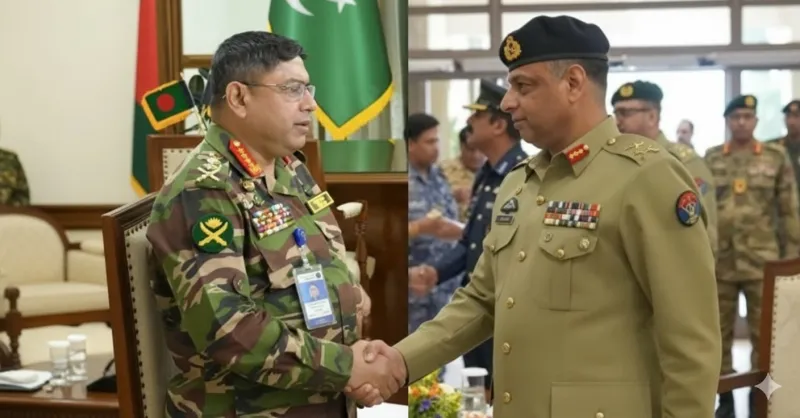 ঢাকায় পাকিস্তানের ডিরেক্টর জেনারেল জয়েন্ট স্টাফ লে. জেনারেল তাবাসসুম হাবিব — চারদিনের উচ্চপর্যায়ের প্রতিরক্ষা সফর শুরু