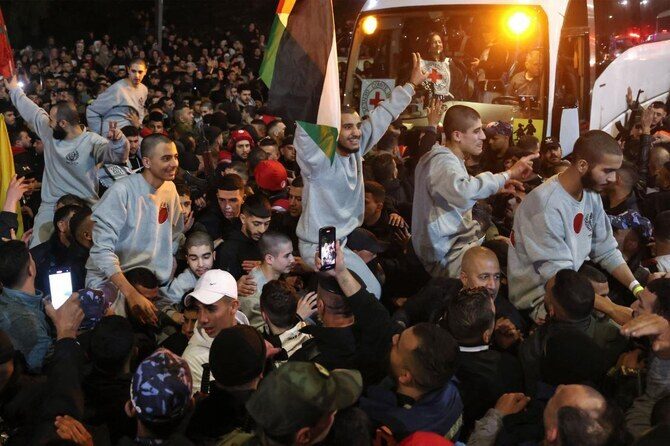 15 Palestinian Prisoners Freed Under Israel-Hamas Ceasefire Arrive in Turkey