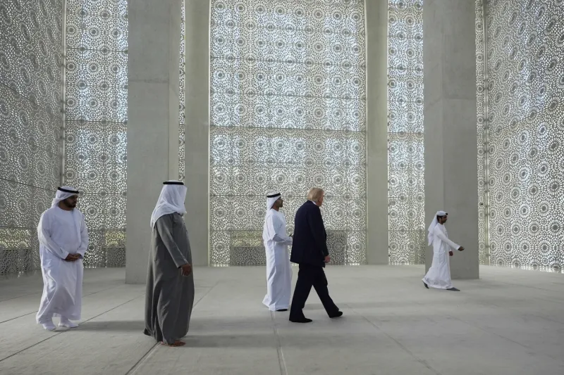 On a Landmark Middle East Tour, President Donald Trump Visits Holy Mosques—While Israel Watches in Silence