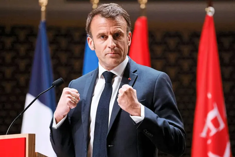 "We will finalize the recognition of Palestine as an independent state" - French President Emmanuel Macron
