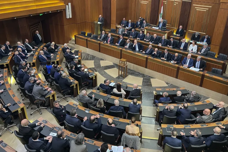 Lebanon's Parliament Holds Presidential Election, Army Chief Joseph Aoun Leads, Voting Process to Resume After Two Hours