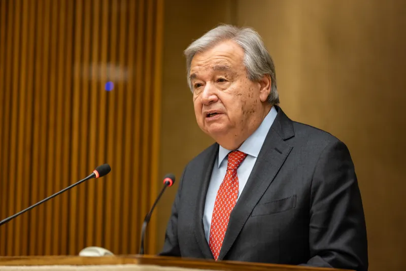 “Syria’s problems must be solved by the Syrians themselves,” says UN Secretary-General António Guterres after Israeli airstrikes on Damascus