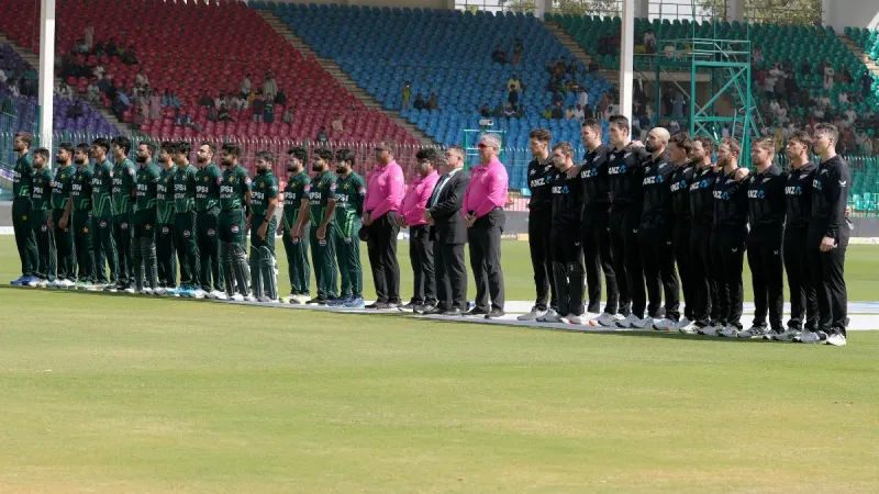 Pakistan vs New Zealand Match Kicks Off ICC Champions Trophy 2025, Pakistan Opts to Bowl After Winning Toss