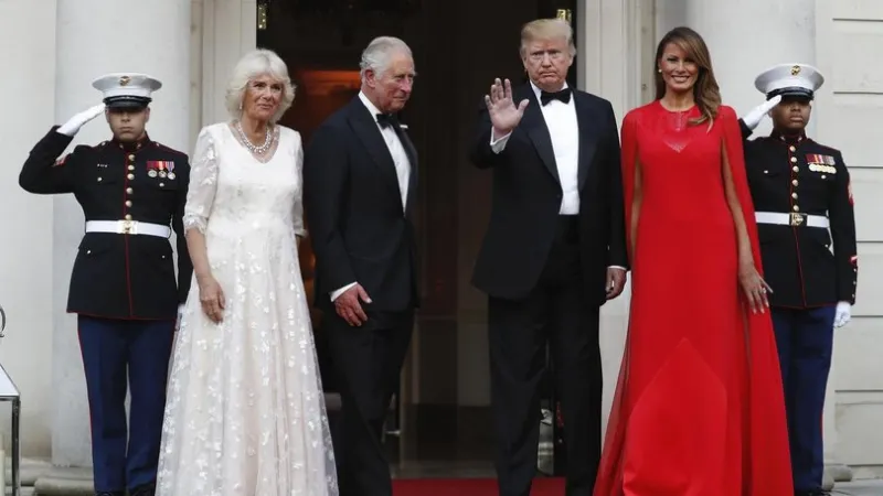 “In an unprecedented move, President Donald Trump to make a second state visit to the UK at the invitation of King Charles” – President Donald Trump