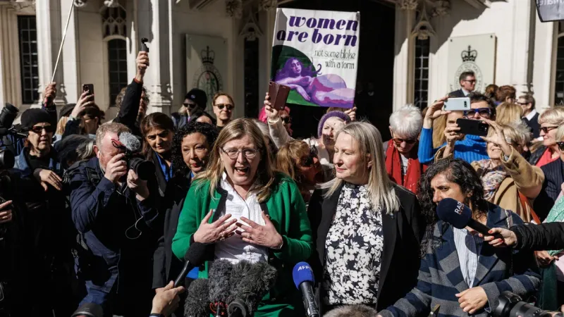 "Only those female at birth are biological women, those who transitioned are not to be considered women" — UK Supreme Court