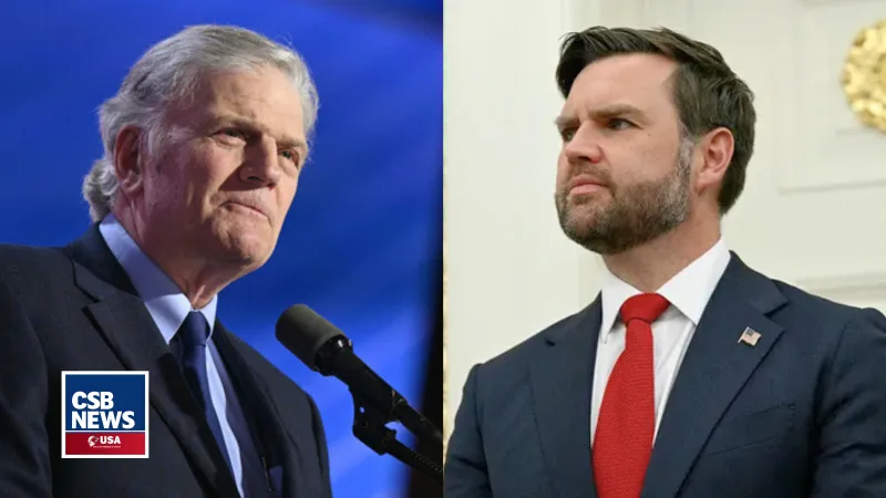 Franklin Graham Praises VP Vance’s Defense of RFK Jr., Critiques His ‘Salty’ Language
