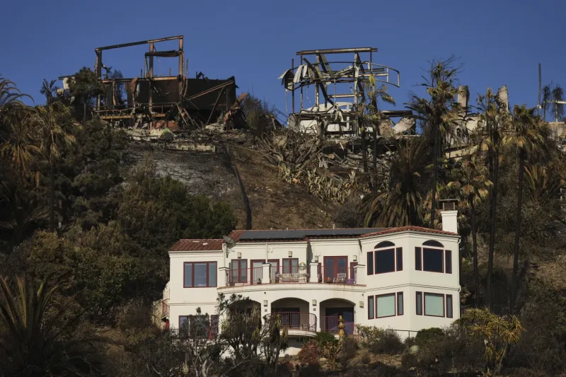 Despite the Destructive Wildfires in Los Angeles, Some Houses Remain Intact: Divine Intervention or Luck?