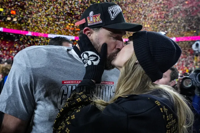 Travis Kelce and Kansas City Chiefs Win the Super Bowl, Taylor Swift Stands by Their Side