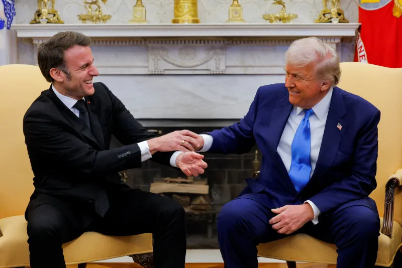 Trump-Macron Meeting on Ukraine War, Trade, Security, and Peace Agreement
