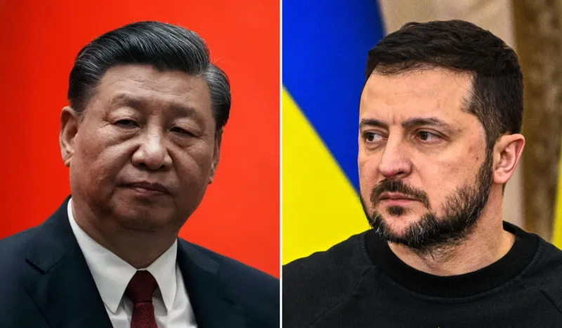 China Rejects Ukrainian President Volodymyr Zelensky's Claims