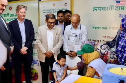 বাংলাদেশে ৩৪ লাখ শিশুর হাম-রুবেলা টিকায় যুক্তরাষ্ট্রের সহায়তা, চলছে জাতীয় অভিযান