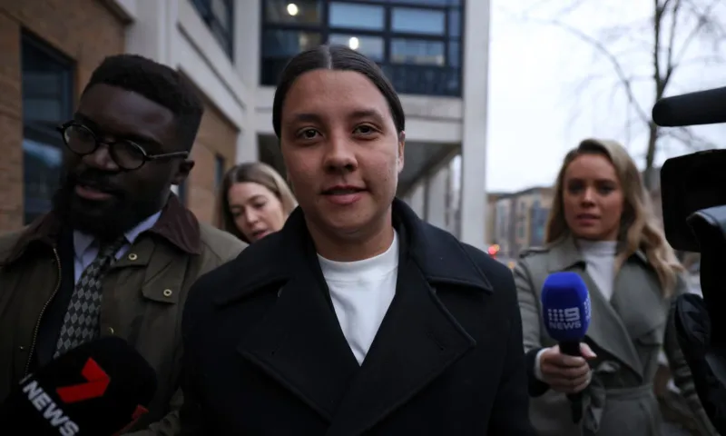 Chelsea star Sam Kerr faces racially aggravated harassment charge – hearing ongoing
