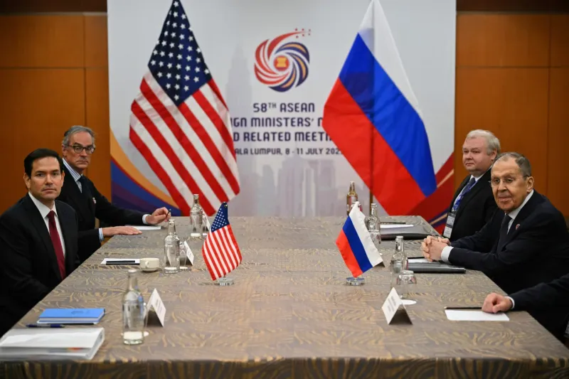 Rubio and Lavrov Meet in Kuala Lumpur Amid Russia’s Renewed Interest in Ending Ukraine Conflict