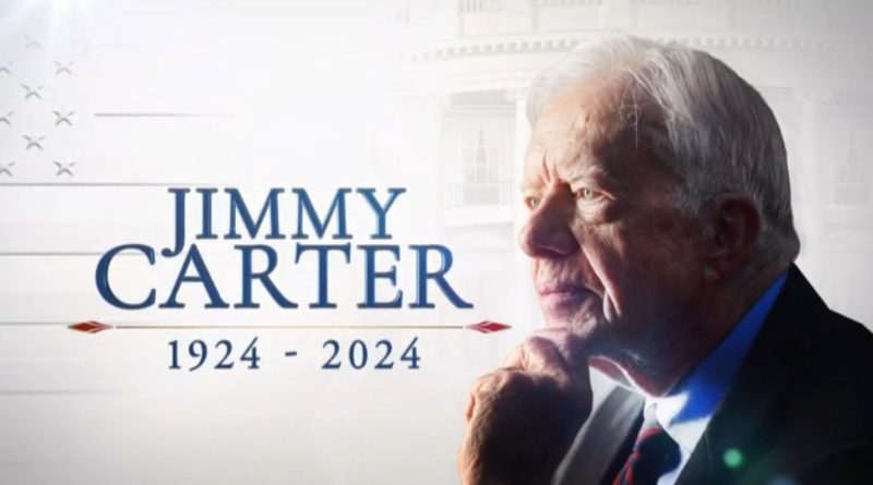 Nobel Peace Prize-winning human rights activist and one-term U.S. President Jimmy Carter has passed away at the age of 100
