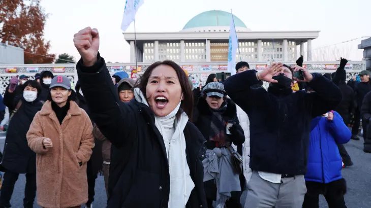 South Korea in Turmoil: Impeachment Motion Filed Against President Yoon Over Martial Law Crisis