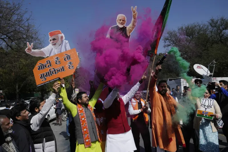 BJP's Outstanding Victory in Delhi Assembly Elections, Winning Most Seats