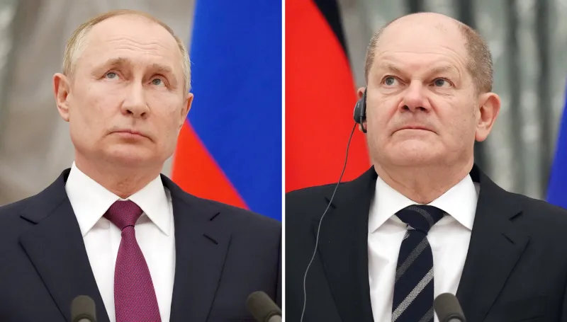 German Chancellor Scholz Welcomes Putin's Commitment to Ukraine Ceasefire