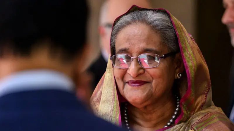দমন-পীড়নের অভিযোগে ঘেরা ইতিহাস—নিজেকে নির্দোষ দাবি করলেন শেখ হাসিনা।”