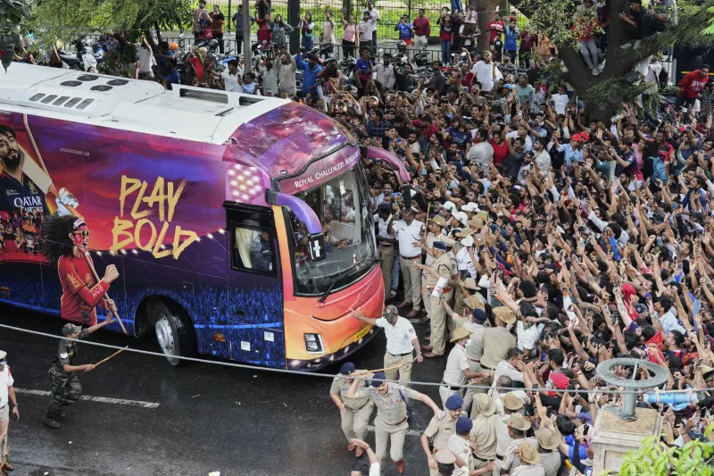 11 Dead, 33 Injured in Stampede Celebrating RCB’s First IPL Title Victory in Indian Premier League