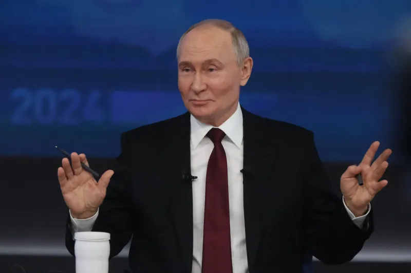 Russian President Vladimir Putin Announces Unilateral 72-Hour Ceasefire