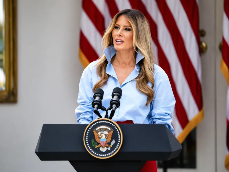 The First Lady’s Return Brings the White House to Life