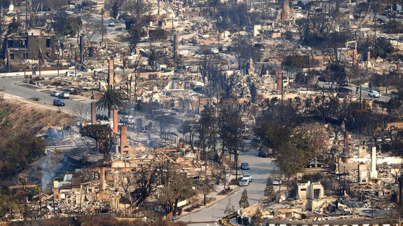 Powerful Winds and Fire Threaten Southern California Again, Major Danger Could Loom if Rain Doesn't Arrive