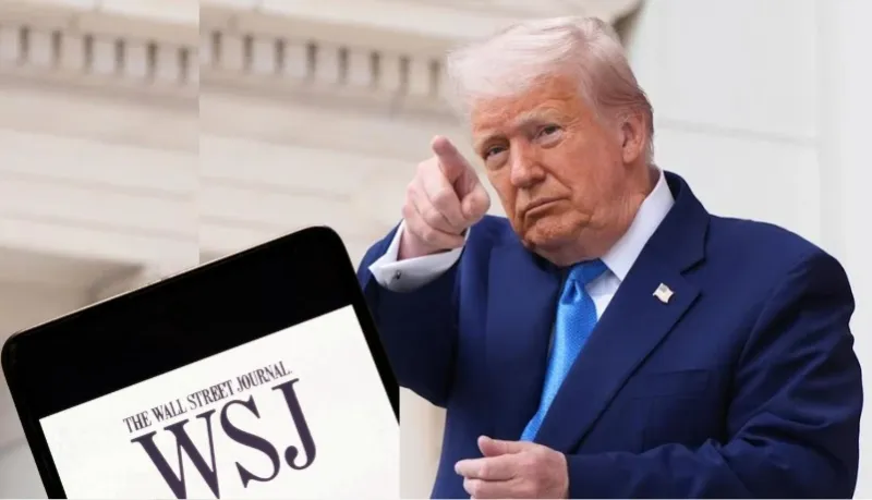 President Donald Trump Files $10 Billion Defamation Lawsuit Against The Wall Street Journal