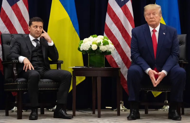 President Donald Trump is living in a 'world of confusion' created by Russia - Volodymyr Zelensky