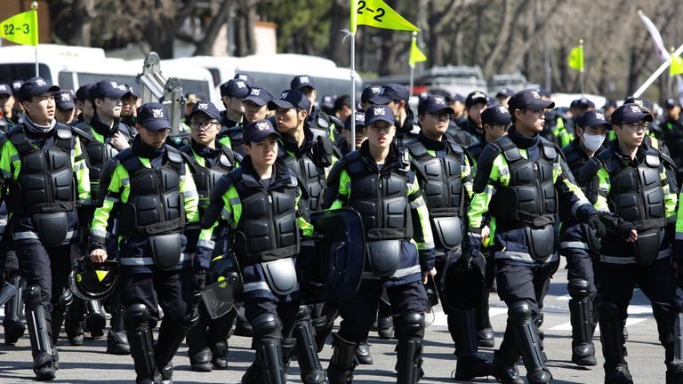 South Korea to Deploy 14,000 Police Officers for President Yoon Suk-yeol's Security