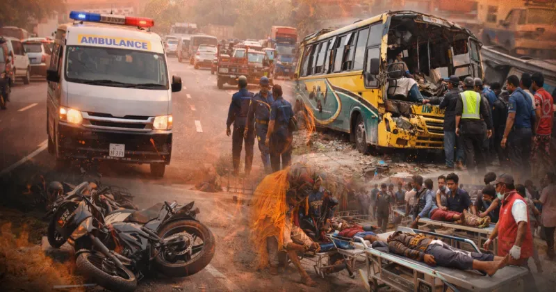 ১০ দিনে সড়কে ২ শতাধিক মৃত্যু — ঈদযাত্রায় অসন্তোষ ঝুঁকির মুখে মহাসড়ক